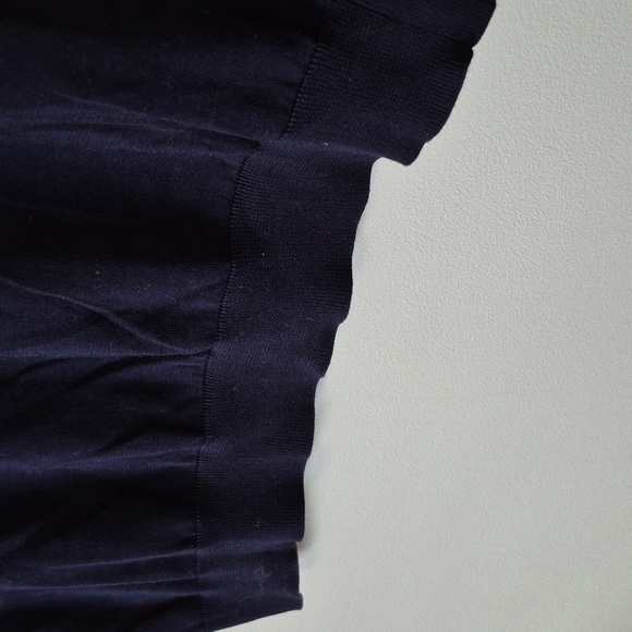 COS Blue Polo Shirt Classic Preppy Cotton Lightweight Knit Design, Size S - Picture 4 of 9